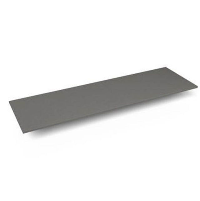 Robern - Engineered Stone Vanity Top, 73'' x 22'' x 3/4'', Dry Top, Stone Gray