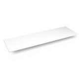 Robern - Engineered Stone Vanity Top, 73'' x 22'' x 3/4'', Dry Top, White Zeus Extreme