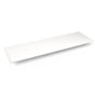 Robern - Engineered Stone Vanity Top, 73'' x 22'' x 3/4'', Dry Top, White Zeus Extreme