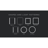 Vitality Lighted Mirror, 24'' x 40'' x 1-3/4'', Rectangle, Edge Lit Light Pattern, 2700K Temperature (Warm Light), Dimmable, Defogger
