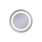 Robern - Vitality Lighted Mirror, 30'' Circle, Inset Light Pattern, 2700K Temperature (Warm Light), Dimmable, Defogger