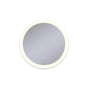 Robern - Vitality Lighted Mirror, 30'' Circle, Perimeter Light Pattern, 3000K Temperature (Warm Light), Dimmable, Defogger