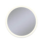 Robern - Vitality Lighted Mirror, 40'' Circle, Perimeter Light Pattern, 2700K Temperature (Warm Light), Dimmable, Defogger