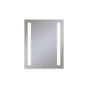 Robern - Vitality Lighted Mirror, 24'' x 30'' x 1-3/4'', Rectangle, Column Light Pattern, 2700K Temperature (Warm Light), Dimmable, Defogger