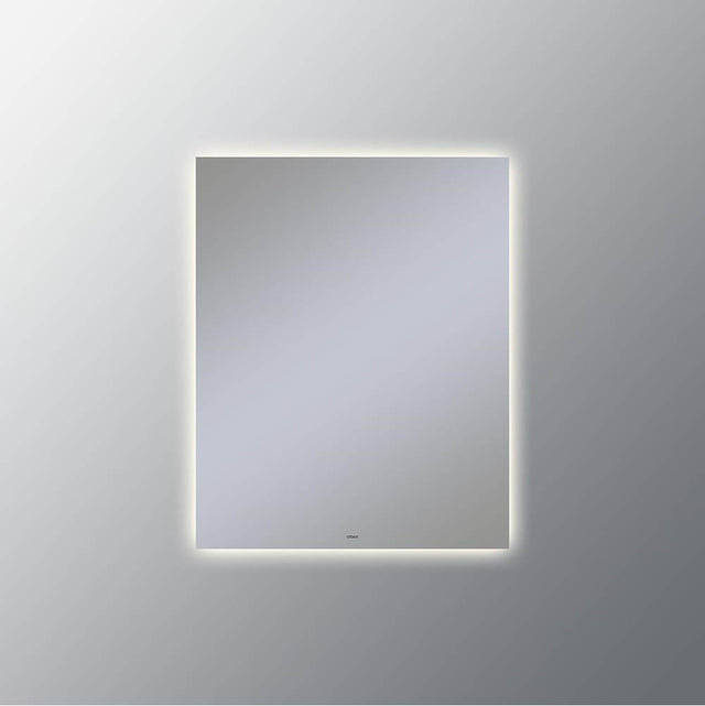 Robern - Vitality Lighted Mirror, 24'' x 30'' x 1-3/4'', Rectangle, Glow Light Pattern, 3000K Temperature (Warm Light), Dimmable, Defogger