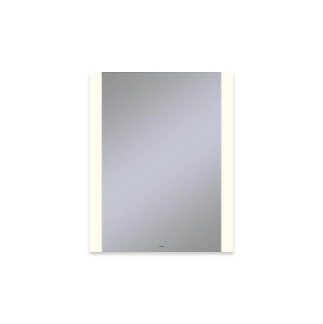 Robern - Vitality Lighted Mirror, 24'' x 30'' x 1-3/4'', Rectangle, Edge Lit Light Pattern, 2700K Temperature (Warm Light), Dimmable, Defogger