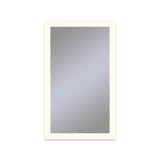 Robern - Vitality Lighted Mirror, 24'' x 40'' x 1-3/4'', Rectangle, Perimeter Light Pattern, 2700K Temperature (Warm Light), Defogger, Title 24 Compliant