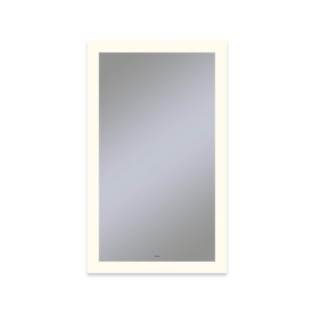 Robern - Vitality Lighted Mirror, 24'' x 40'' x 1-3/4'', Rectangle, Perimeter Light Pattern, 2700K Temperature (Warm Light), Defogger, Title 24 Compliant