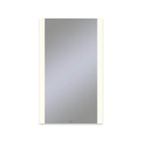 Robern - Vitality Lighted Mirror, 24'' x 40'' x 1-3/4'', Rectangle, Edge Lit Light Pattern, 2700K Temperature (Warm Light), Dimmable, Defogger