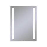 Robern - Vitality Lighted Mirror, 30'' x 40'' x 1-3/4'', Rectangle, Column Light Pattern, 4000K Temperature (Cool Light), Dimmable, Defogger