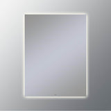 Robern - Vitality Lighted Mirror, 30'' x 40'' x 1-3/4'', Rectangle, Glow Light Pattern, 3000K Temperature (Warm Light), Dimmable, Defogger