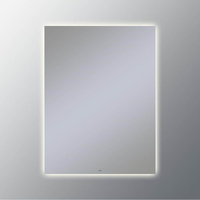 Robern - Vitality Lighted Mirror, 30'' x 40'' x 1-3/4'', Rectangle, Glow Light Pattern, 3000K Temperature (Warm Light), Dimmable, Defogger