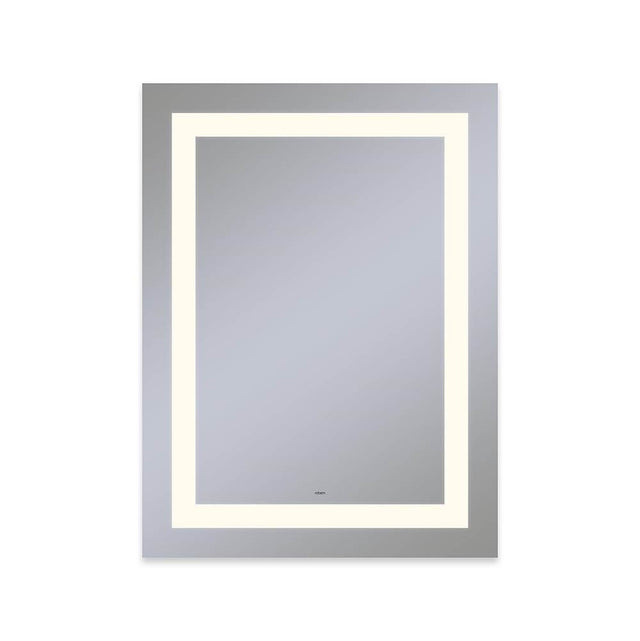 Robern - Vitality Lighted Mirror, 30'' x 40'' x 1-3/4'', Rectangle, Inset Light Pattern, 2700K Temperature (Warm Light), Dimmable, Defogger