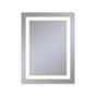 Robern - Vitality Lighted Mirror, 30'' x 40'' x 1-3/4'', Rectangle, Inset Light Pattern, 2700K Temperature (Warm Light), Dimmable, Defogger