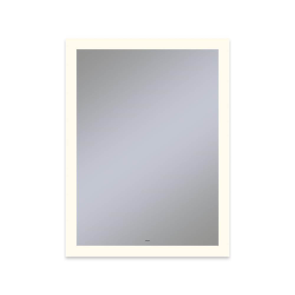 Robern - Vitality Lighted Mirror, 30'' x 40'' x 1-3/4'', Rectangle, Perimeter Light Pattern, 2700K Temperature (Warm Light), Defogger, Title 24 Compliant