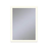 Robern - Vitality Lighted Mirror, 30'' x 40'' x 1-3/4'', Rectangle, Perimeter Light Pattern, 2700K Temperature (Warm Light), Defogger, Title 24 Compliant