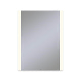 Robern - Vitality Lighted Mirror, 30'' x 40'' x 1-3/4'', Rectangle, Edge Lit Light Pattern, 2700K Temperature (Warm Light), Dimmable, Defogger
