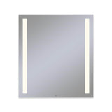 Robern - Vitality Lighted Mirror, 36'' x 40'' x 1-3/4'', Rectangle, Column Light Pattern, 2700K Temperature (Warm Light), Dimmable, Defogger