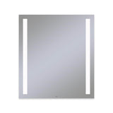 Robern - Vitality Lighted Mirror, 36'' x 40'' x 1-3/4'', Rectangle, Column Light Pattern, 4000K Temperature (Cool Light), Dimmable, Defogger