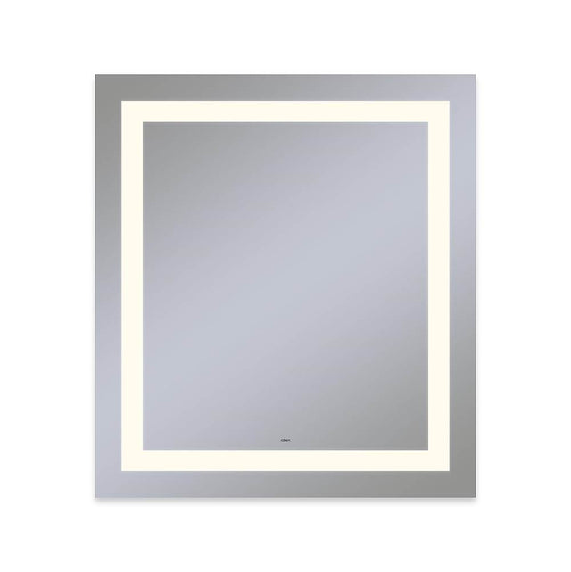 Robern - Vitality Lighted Mirror, 36'' x 40'' x 1-3/4'', Rectangle, Inset Light Pattern, 2700K Temperature (Warm Light), Dimmable, Defogger