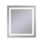 Robern - Vitality Lighted Mirror, 36'' x 40'' x 1-3/4'', Rectangle, Inset Light Pattern, 2700K Temperature (Warm Light), Dimmable, Defogger