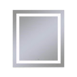 Robern - Vitality Lighted Mirror, 36'' x 40'' x 1-3/4'', Rectangle, Inset Light Pattern, 4000K Temperature (Cool Light), Dimmable, Defogger