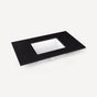 Robern - Top, Craft 37'', Single-Hole, Lava Black