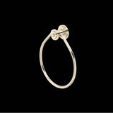 Rohl - ArmstrongE Towel Ring - Satin Nickel