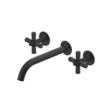 Rohl - ModelleE Wall Mount Lavatory Faucet Trim - Matte Black