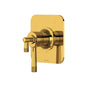 Rohl - Graceline 1/2'' Therm & Pressure Balance Trim With 3 Functions - Unlacquered Brass