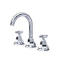 Rohl - Palladian Widespread Lavatory Faucet With C-Spout - Polished Chrome