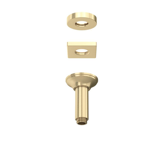 Rohl - 4'' Ceiling Mount Shower Arm - Antique Gold