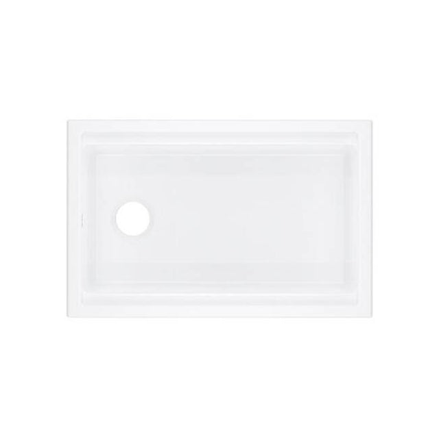 Rohl - AlliaE 30'' Fireclay Undermount Chef/Workstation Sink - White