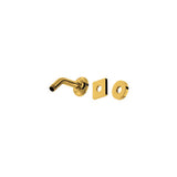 Rohl - 5'' Wall Mount Shower Arm - Unlacquered Brass