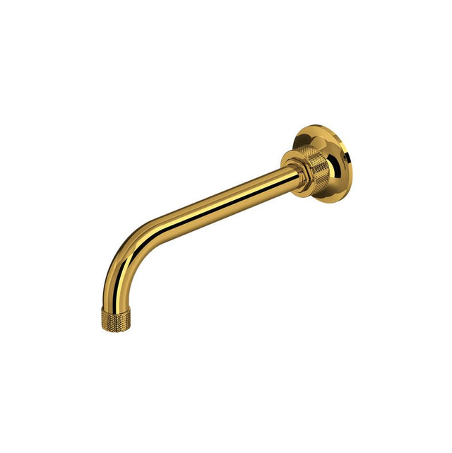 Rohl - Graceline Wall Mount Tub Spout - Unlacquered Brass