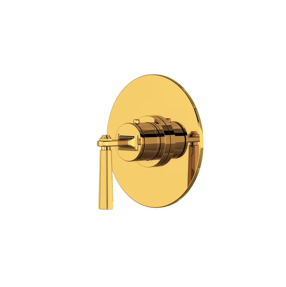 Rohl - ModelleE 3/4'' Thermostatic Trim Without Volume Control - Unlacquered Brass