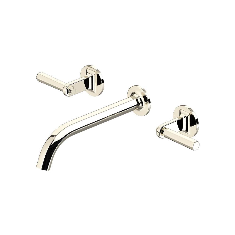 Rohl - ModelleE Wall Mount Lavatory Faucet Trim - Polished Nickel