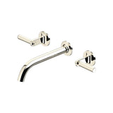 Rohl - ModelleE Wall Mount Lavatory Faucet Trim - Polished Nickel