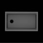 Rohl - AlliaE 33'' Fireclay Undermount Chef/Workstation Sink - Satin Grey