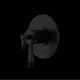 Rohl - AmahleE 1/2'' Therm & Pressure Balance Trim With 3 Functions - Matte Black