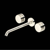 Rohl - AmahleE Wall Mount Tub Filler Trim With C-Spout - Polished Nickel
