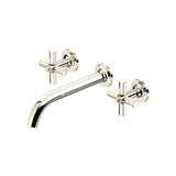 Rohl - ModelleE Wall Mount Lavatory Faucet Trim - Polished Nickel