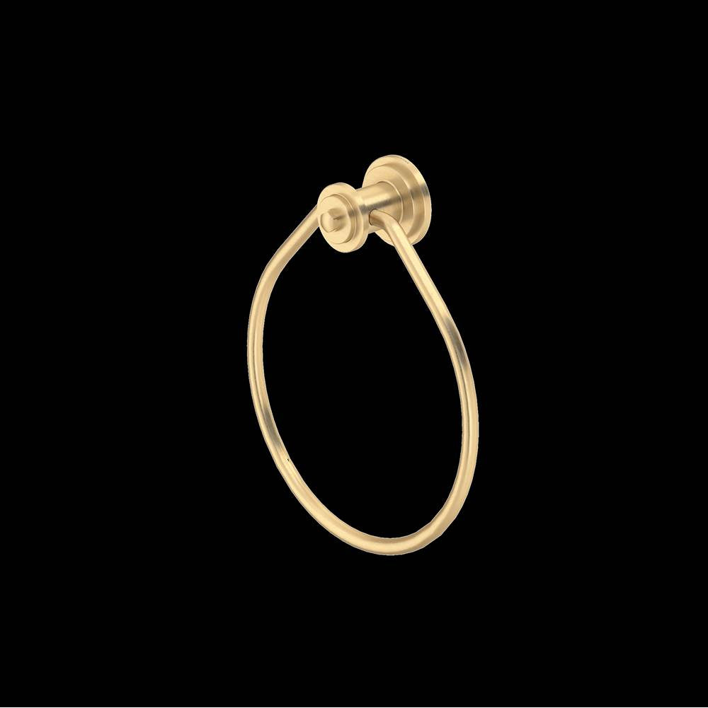 Rohl - ArmstrongE Towel Ring - Satin English Gold