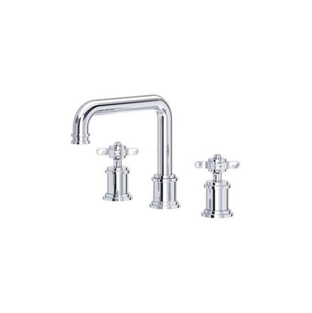 Rohl - ArmstrongE Widespread Lavatory Faucet With U-Spout - Polished Chrome