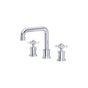 Rohl - ArmstrongE Widespread Lavatory Faucet With U-Spout - Polished Chrome