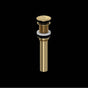 Rohl - Lavatory Push Drain Without Overflow - Antique Gold