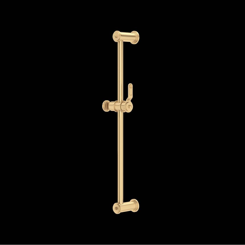 Rohl - 26'' Slide Bar - Satin English Gold