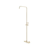 Rohl - Exposed Wall Mount Thermostatic Shower With Diverter - Satin Nickel