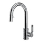 Rohl - ArmstrongE Pull-Down Bar/Food Prep Kitchen Faucet - Polished Chrome