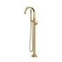 Rohl - ModelleE Single Hole Floor Mount Tub Filler Trim - Antique Gold